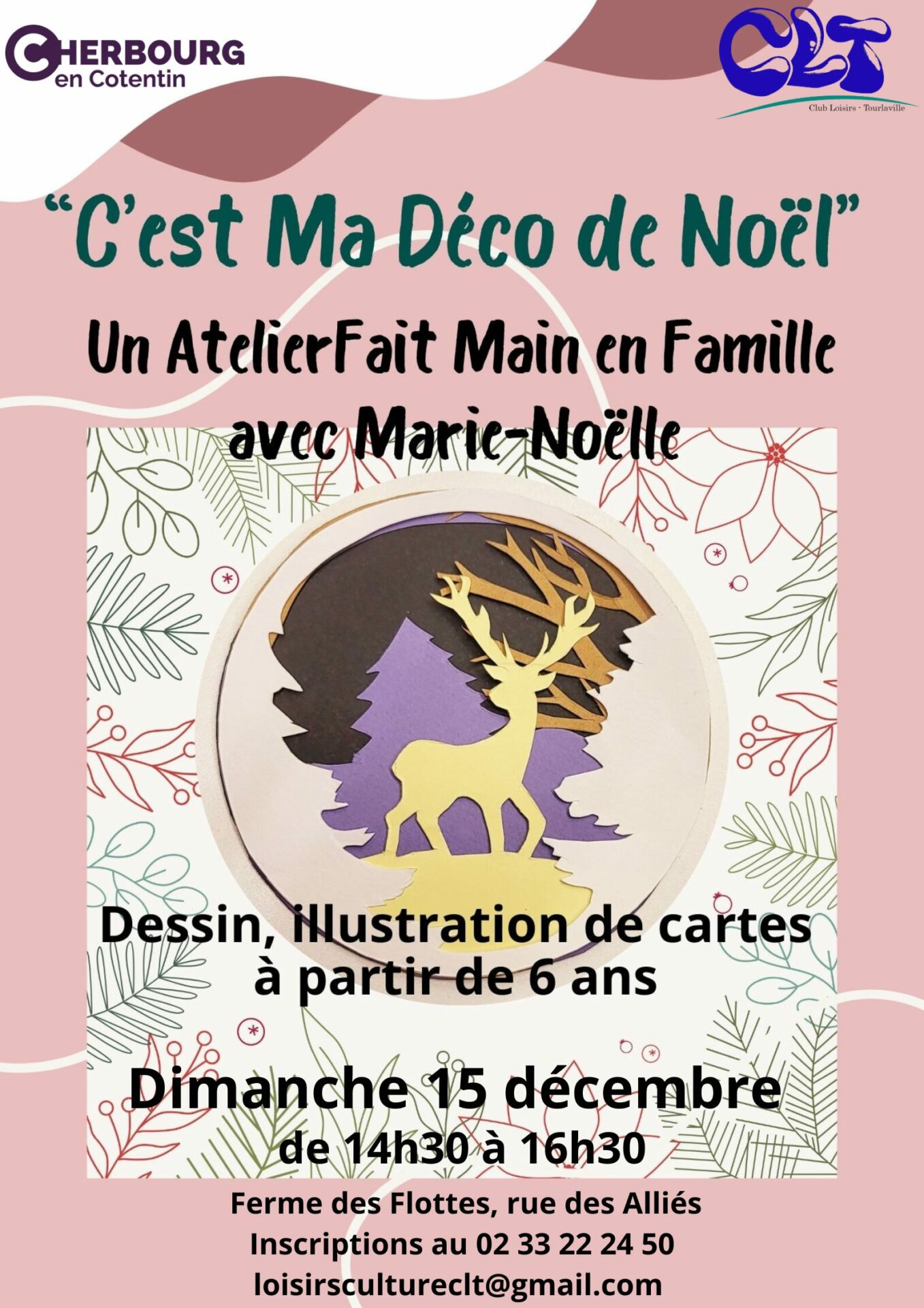 Atelier « C’est ma déco de Noël »