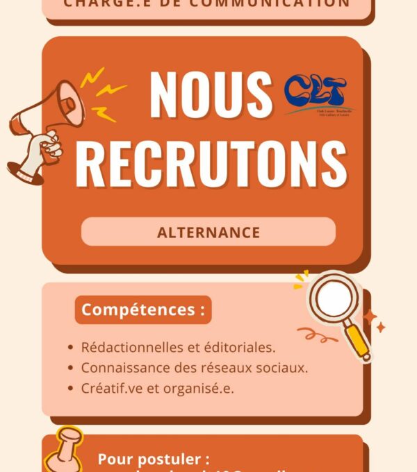 LE CLT RECRUTE