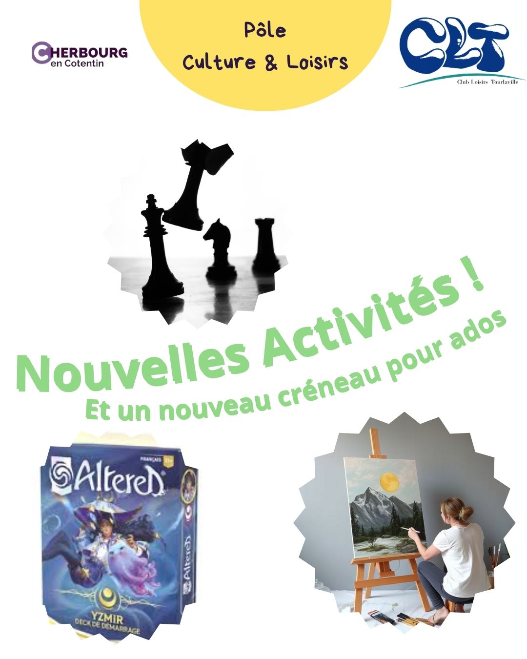 Nouvelles activités !