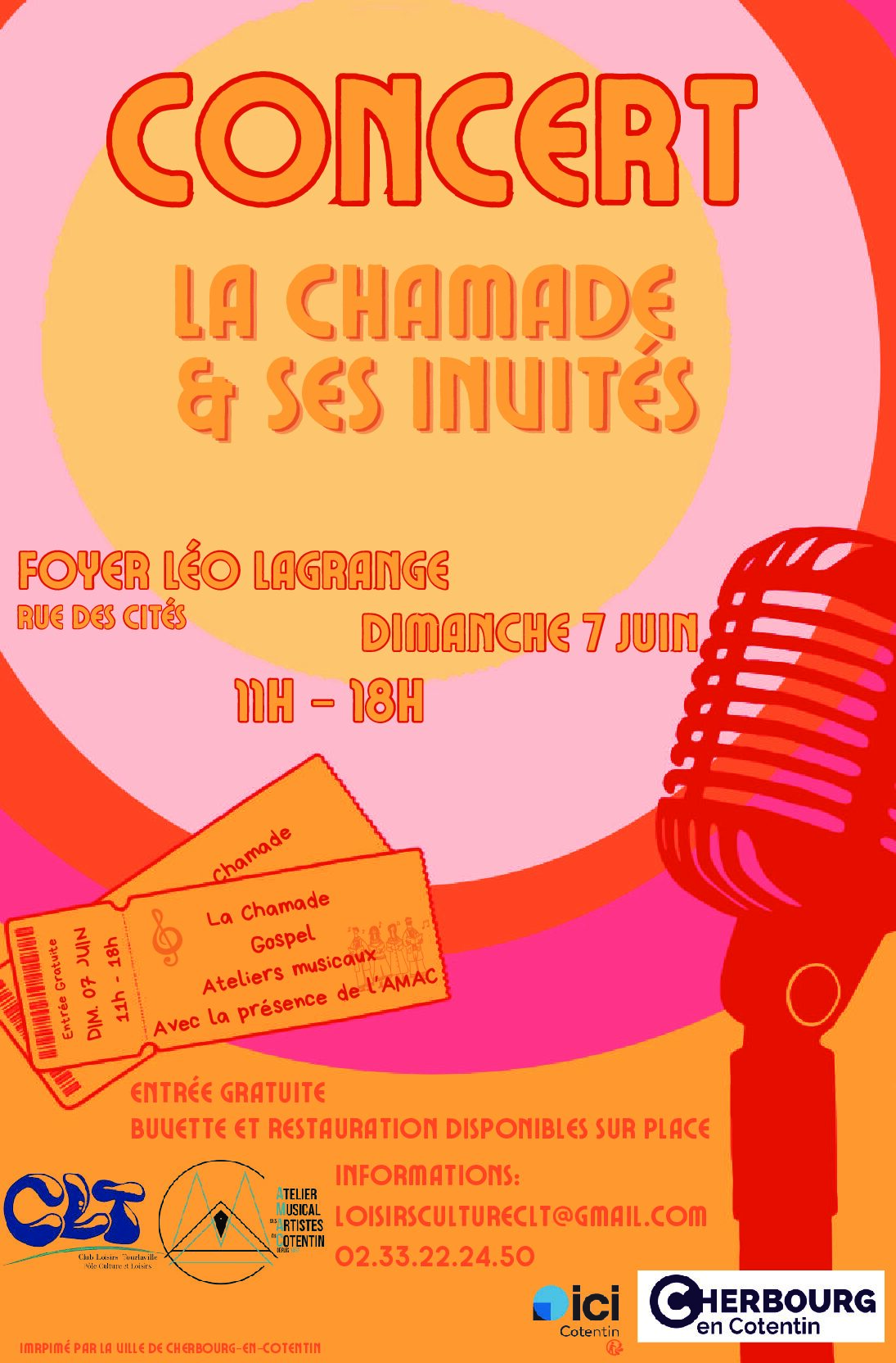 Concert La Chamade et ses invités